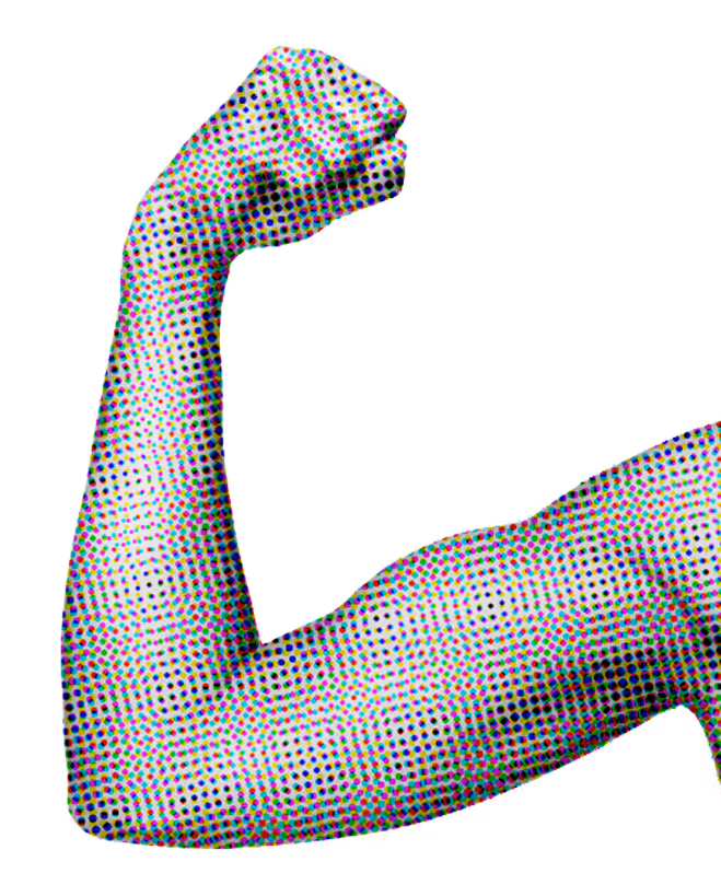 An image representing an awreness power arm